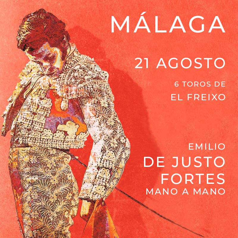 Entradas toros Málaga - 21 agosto 2025