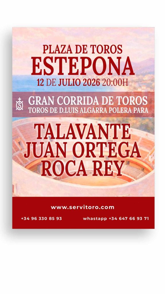 Corrida 12 julio Estepona
