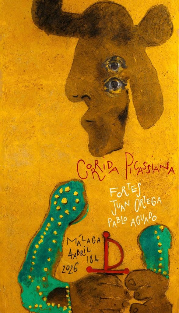 Cartel corrida Picassiana Malaga 2026
