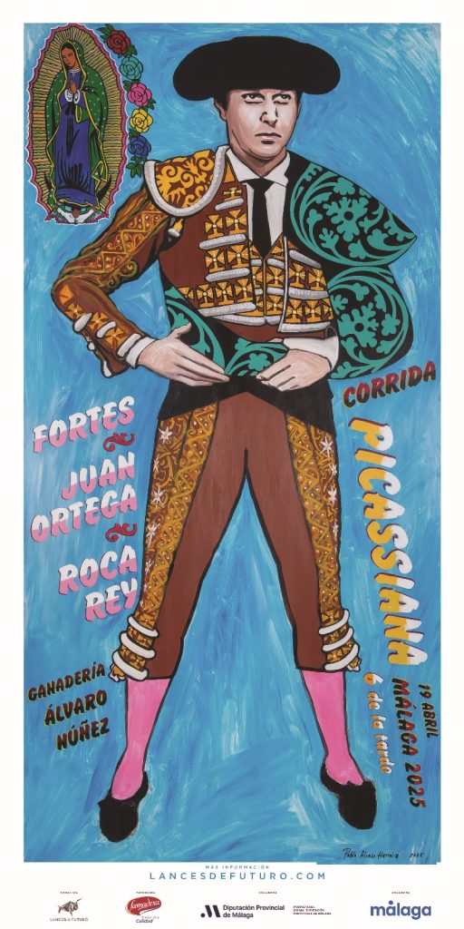 Cartel Corrida Picassiana Málaga 2025